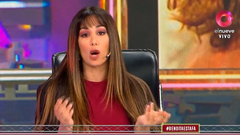 Estefi Berardi (captura de el nueve, Bendita)