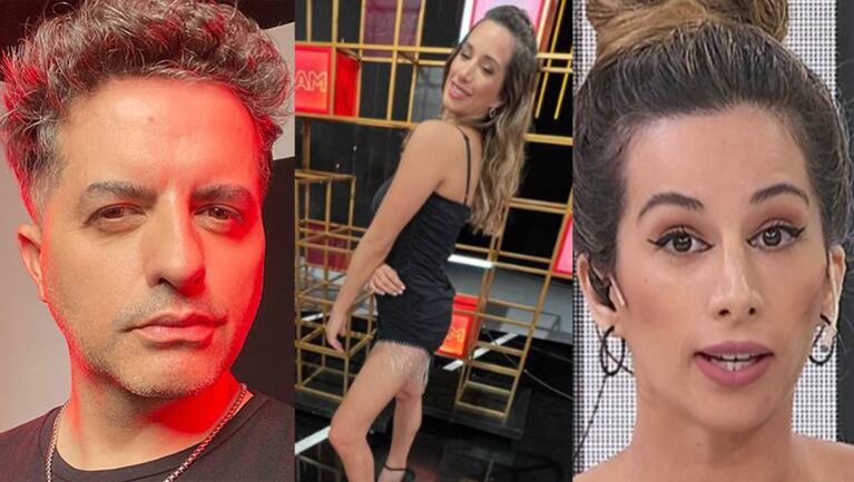 Estefi Berardi criticó a Ángel de Brito por las fotos que le saca y él divertido redobló la apuesta.