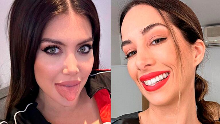 Estefi Berardi expuso una llamativa mentira de Wanda Nara en las redes.