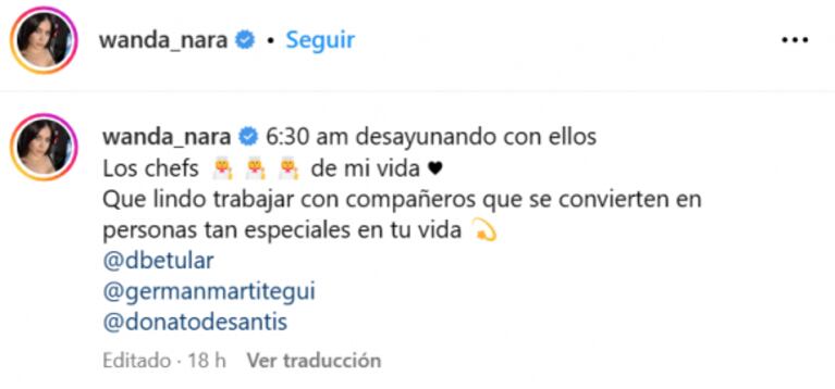 Estefi Berardi expuso una llamativa mentira de Wanda Nara en las redes: "¿Es joda?"