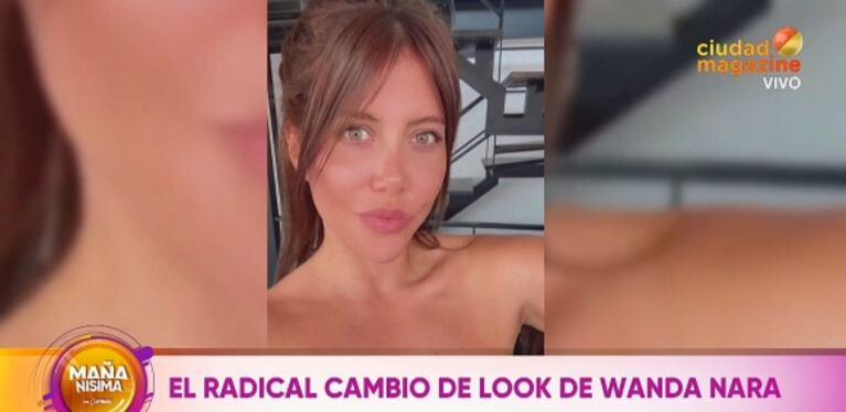 Estefi Berardi lanzó un picantísimo comentario sobre Wanda Nara al ver su cambio de look