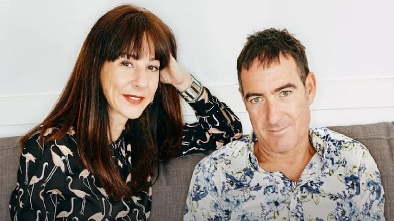 Esther Martínez Lobato y Alex Pina, los creadores de La Casa de Papel, entre otros.