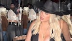 Estilo western: Wanda Nara marcó tendencia en la fiesta de Zaira Nara. Crédito: Instagram