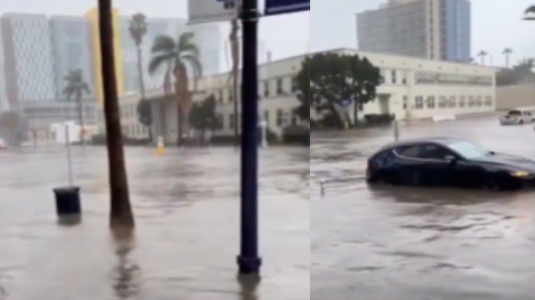 Esto es lo que ocurre cuando las inundaciones te impiden salir de casa