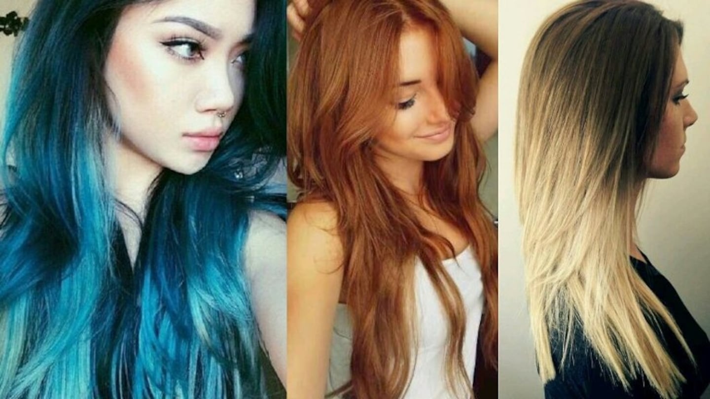 Estos son los colores de moda para llevar en el cabello