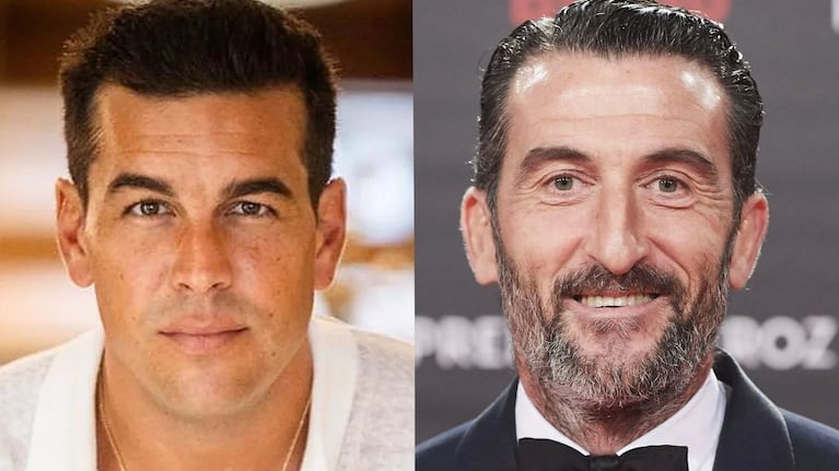 Estrellas del cine español: el consagrado Mario Casas y Luis Zahera, el actor del momento.