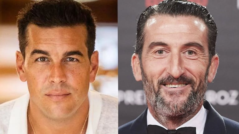 Estrellas del cine español: el consagrado Mario Casas y Luis Zahera, el actor del momento.