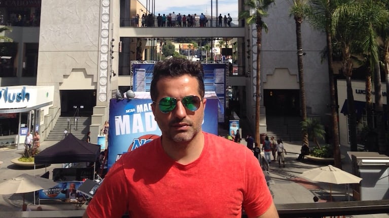 ¿Estrellas? ¡Son las de Hollywood! (Foto: Álbum personal)
