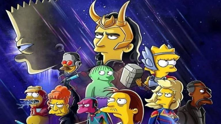 Estrena El Bueno, el Bart y el Loki, el corto de Los Simpson inspirado en Marvel