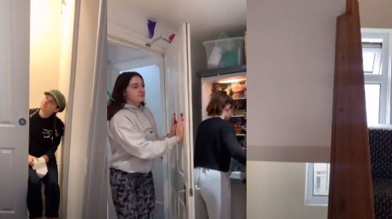 Estudiantes se toman con humor los desperfectos de su casa haciendo un house tour que no tiene desperdicio
