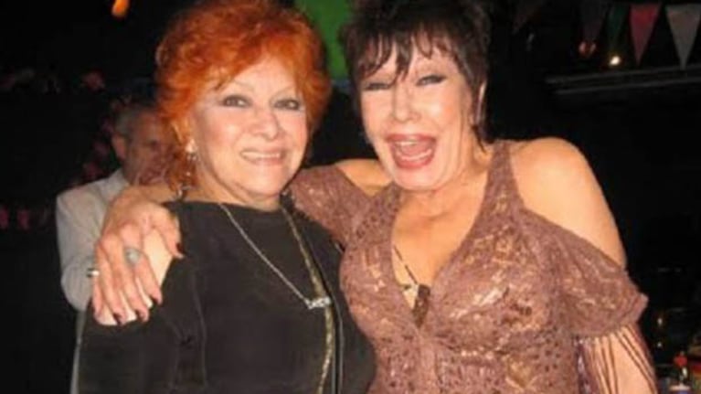 Ethel Rojo y su hermana Gogó (Foto: Web)