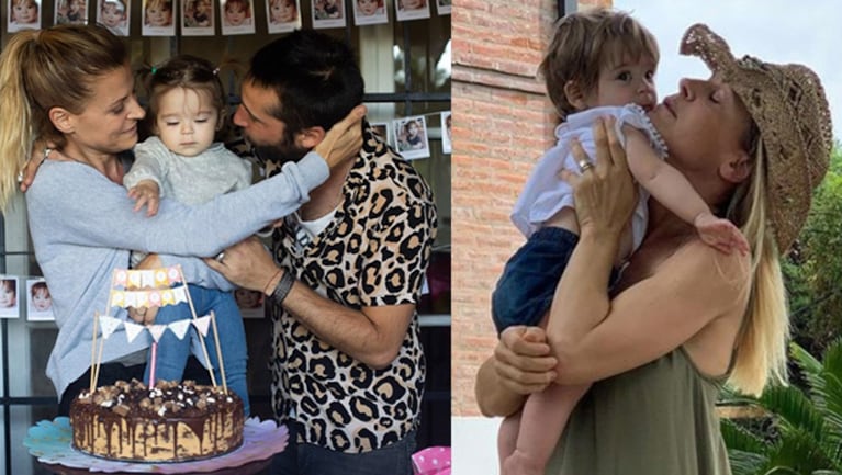 Euge mostró la intimidad del primer cumple de su hija.