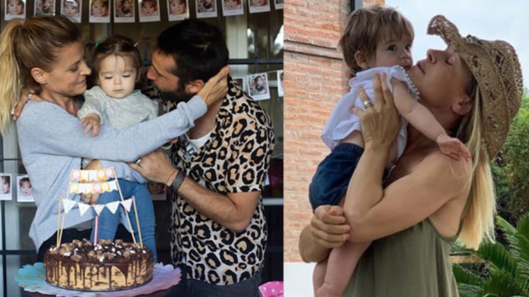 Euge mostró la intimidad del primer cumple de su hija.