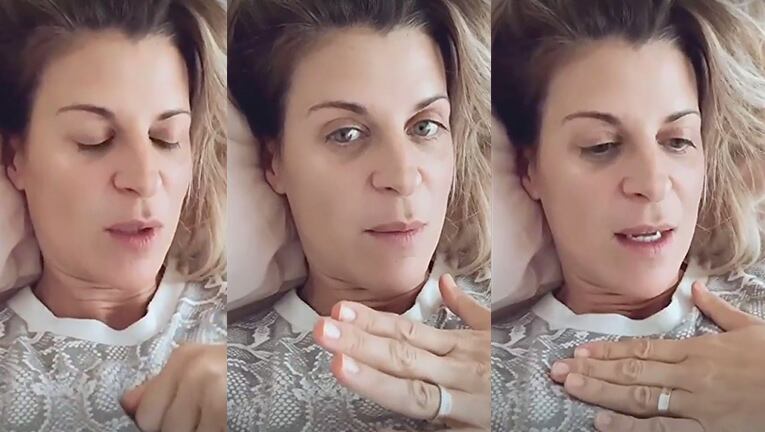 Eugenia aclaró que no se contagió de covid.