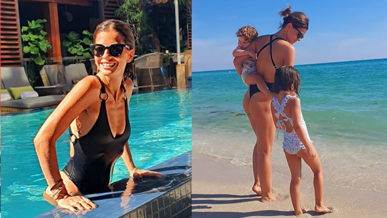 Eugenia contó que el descanso con sus hijas fue "soñado".
