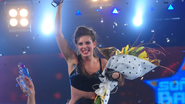 Eugenia Lemos festeja su triunfo (Foto: Jorge Luengo)