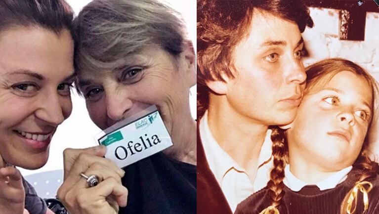 Eugenia recordó a su mamá en Instagram.