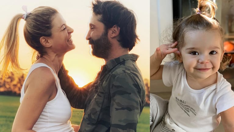 Eugenia rememoró un día especial junto a su pareja e hija.