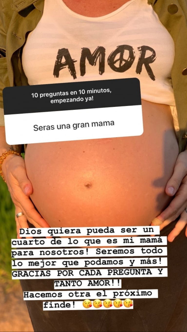 Eugenia Tobal contó por qué prefiere tener a su hija por cesárea: "Fue una charla con el obstetra, pero todo puede pasar"
