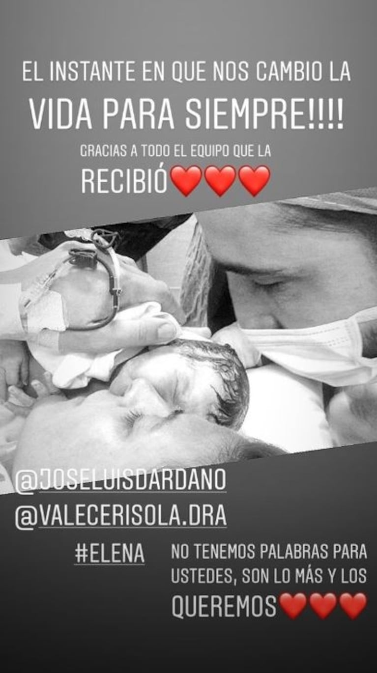 Eugenia Tobal mostró por primera vez la carita de su beba, Ema: "Nuestra cachorrita; todo es perfecto"