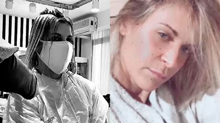Eugenia Tobal pasó por la peluquería y mostró su nuevo look.