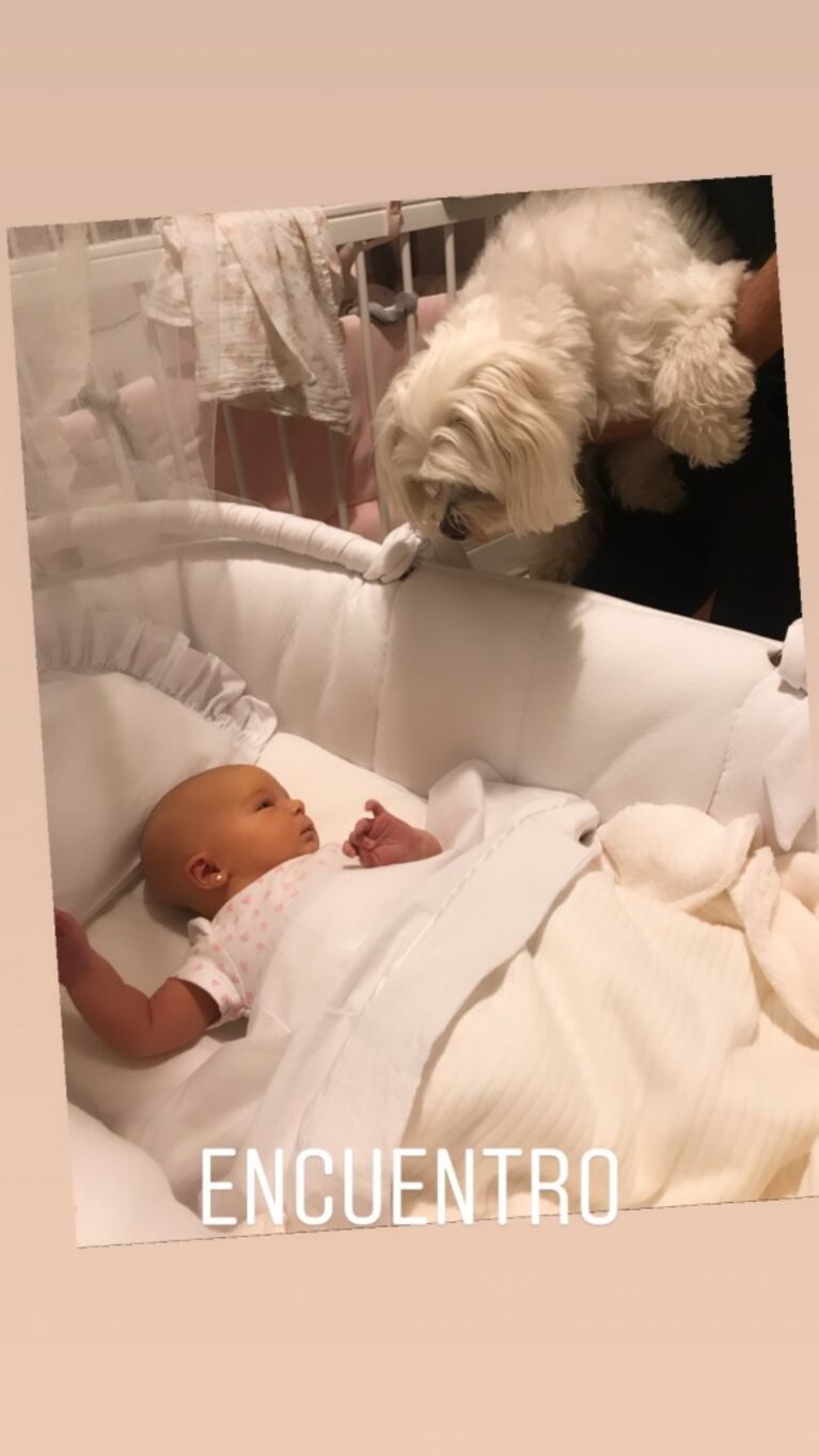 Eugenia Tobal y sus postales a puro amor de Ema, su hija: "Capítulos nuevos en un libro inédito para mí"