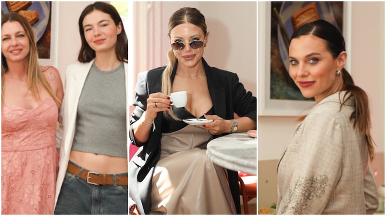 Eva Anderson, Gege Neumann y Helena Otamendi se unieron a la concientización sobre el cáncer de mama