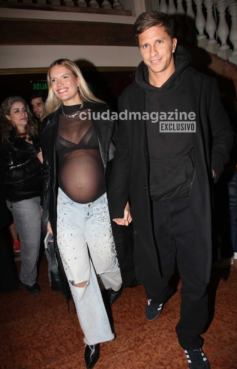 Eva Bargiela con Gianluca Simeone (Foto: Movilpress)