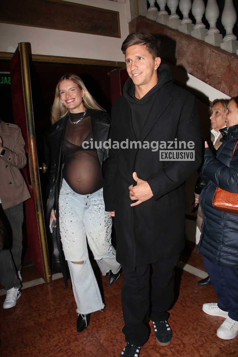 Eva Bargiela con Gianluca Simeone (Foto: Movilpress)