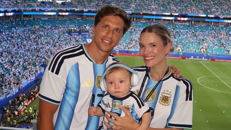 Eva Bargiela contó el susto que vivió con la salud de su bebé durante la gira por el Mundial 2026. Crédito : Instagram @evabargiela