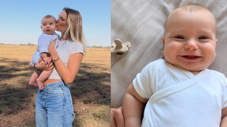 Eva Bargiela festejó los cinco meses de Faustino Simeone: “Mi vida tiene sentido”