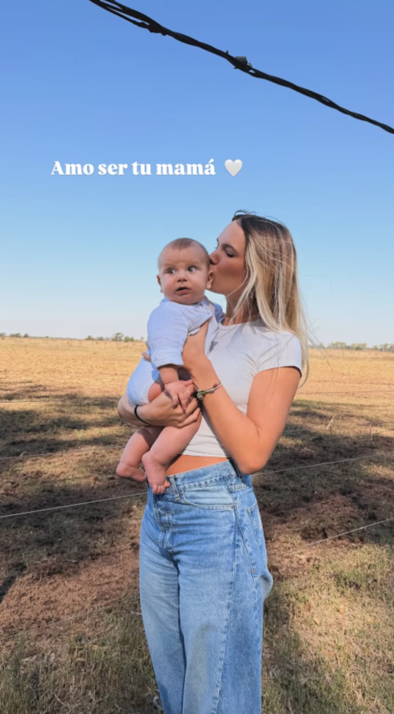 Eva Bargiela festejó los cinco meses de Faustino Simeone: “Mi vida tiene sentido” | Créditos: Instagram @evabargiela