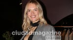 Eva Bargiela mostró su pancita de embarazada en un evento (Foto: Movilpress).