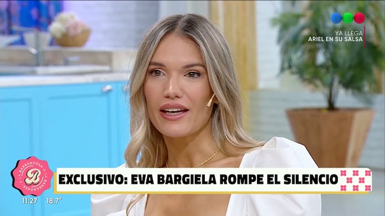 Eva Bargiela reveló si es posible la reconciliación con Facundo Moyano, a un mes y medio de la separación