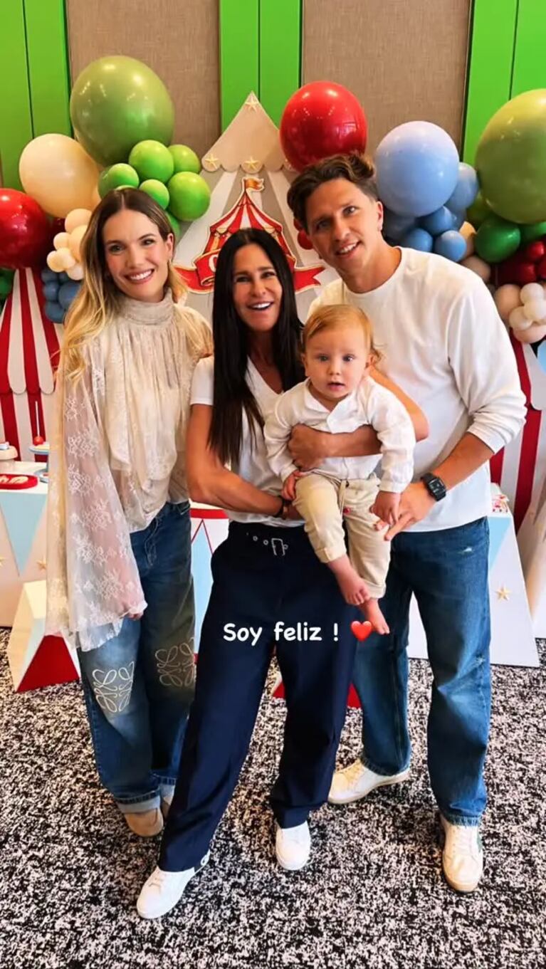 Eva Bargiela y Gianluca Simeone celebraron el primer año de su hijo: las fotos. Crédito: Instagram