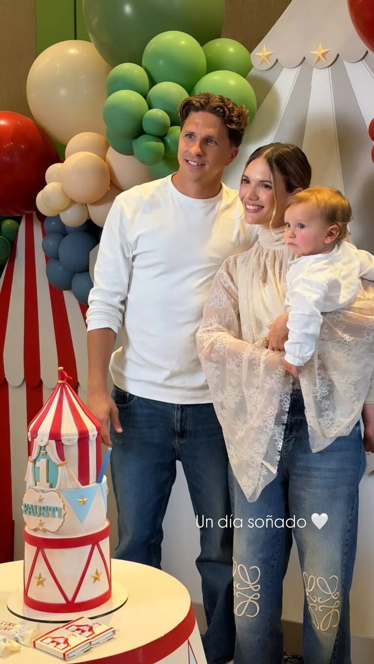 Eva Bargiela y Gianluca Simeone celebraron el primer año de su hijo: las fotos. Crédito: Instagram
