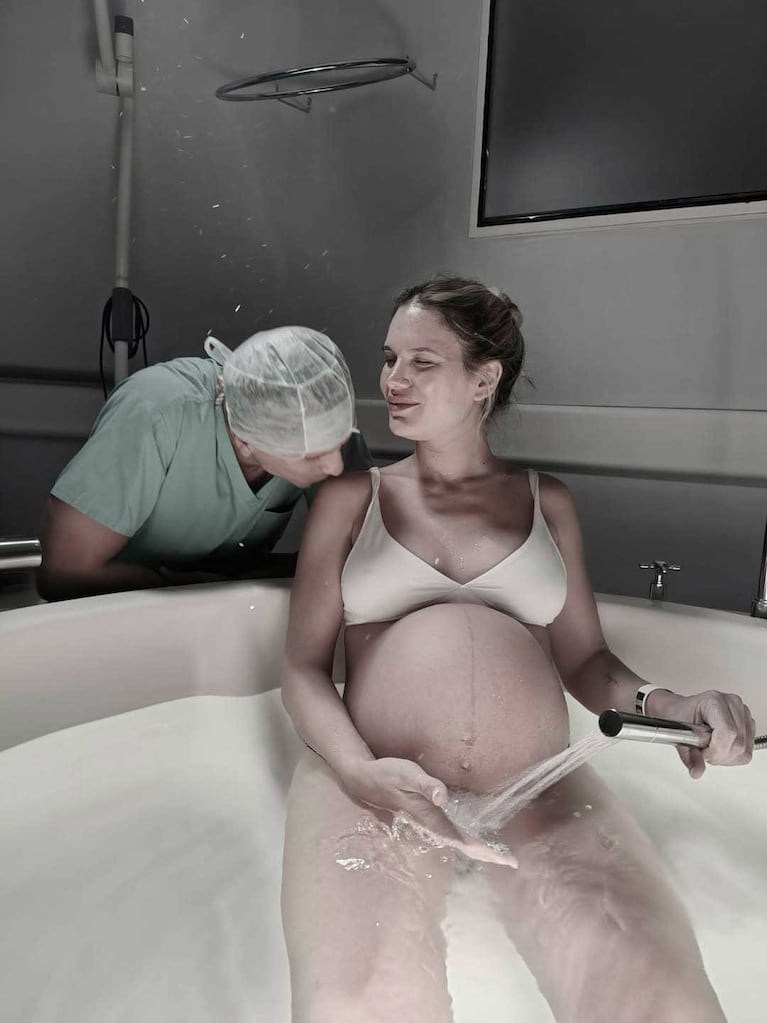 Eva Bargiela y Gianluca Simeone de pre parto (Foto: Instagram @evabargiela)