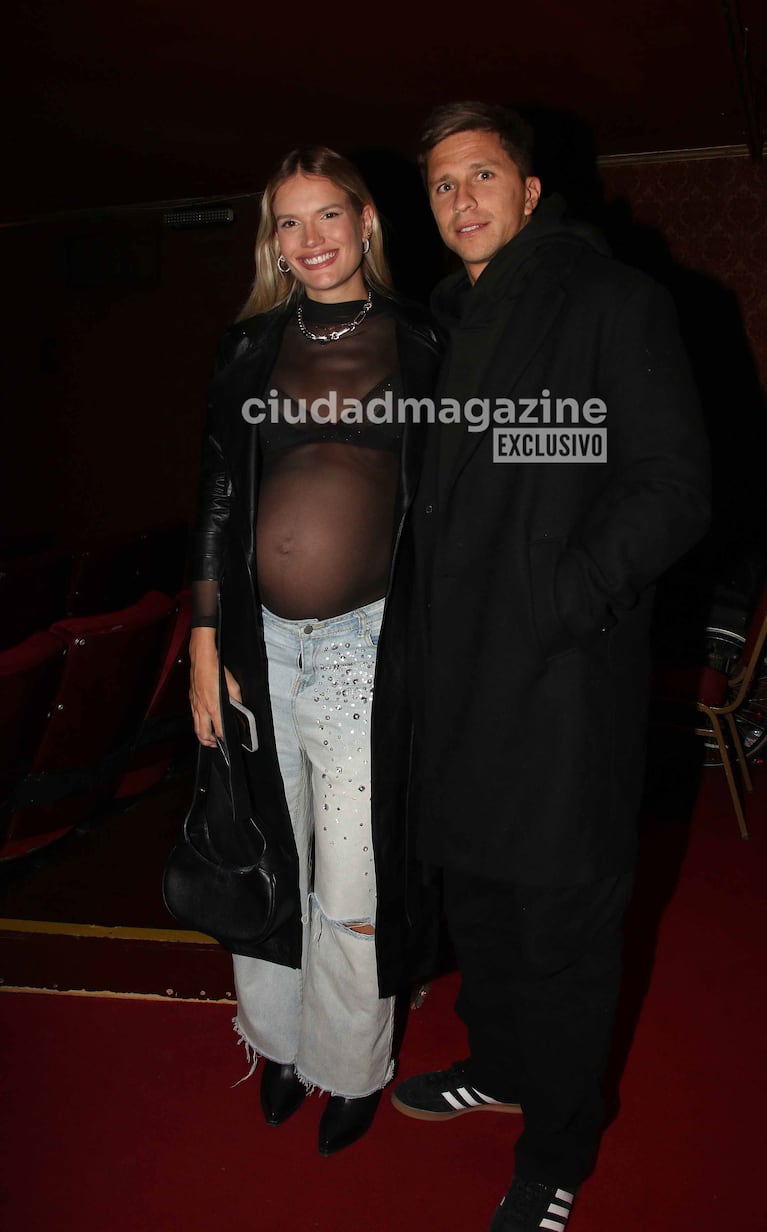Eva Bargiela y Gianluca Simeone en La Cena de Los Tontos (Foto: Movilpress).