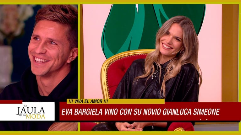 Eva Bargiela y Gianluca Simeone en La Jaula de la Moda.