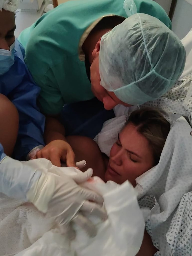 Eva Bargiela y Gianluca Simeone fueron padres de Faustino (Foto: Instagram/@evabargiela).