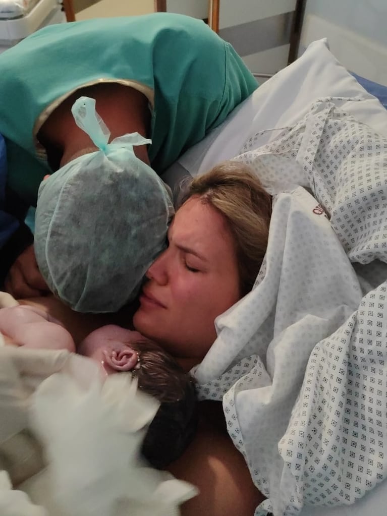 Eva Bargiela y Gianluca Simeone fueron padres de Faustino (Foto: Instagram/@evabargiela).