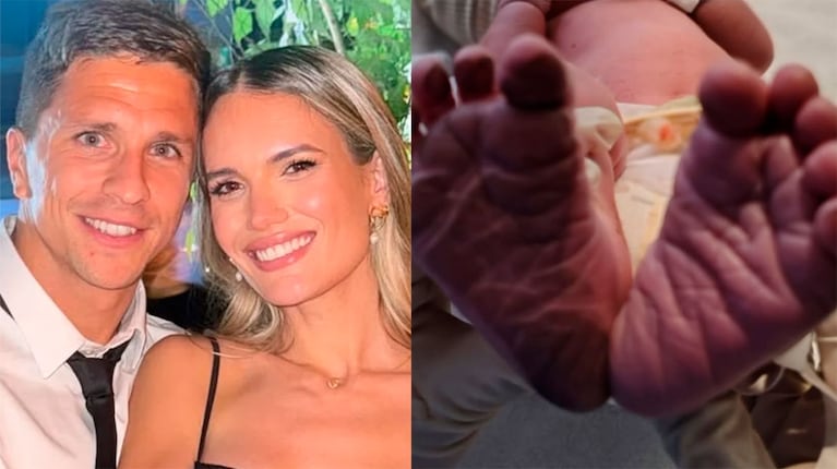 Eva Bargila y Gianluca Simeone fueron padres por primera vez (Foto: capturas de redes sociales).