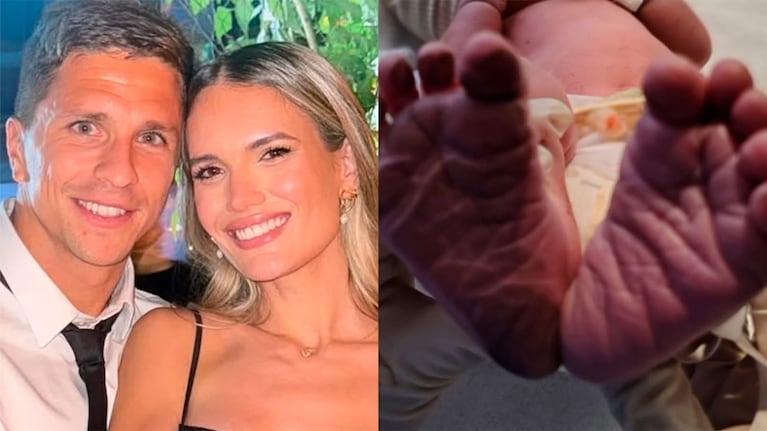 Eva Bargila y Gianluca Simeone fueron padres por primera vez (Foto: capturas de redes sociales).