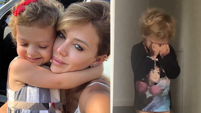 Eva compartió el tierno pedido de disculpas de su hijita.