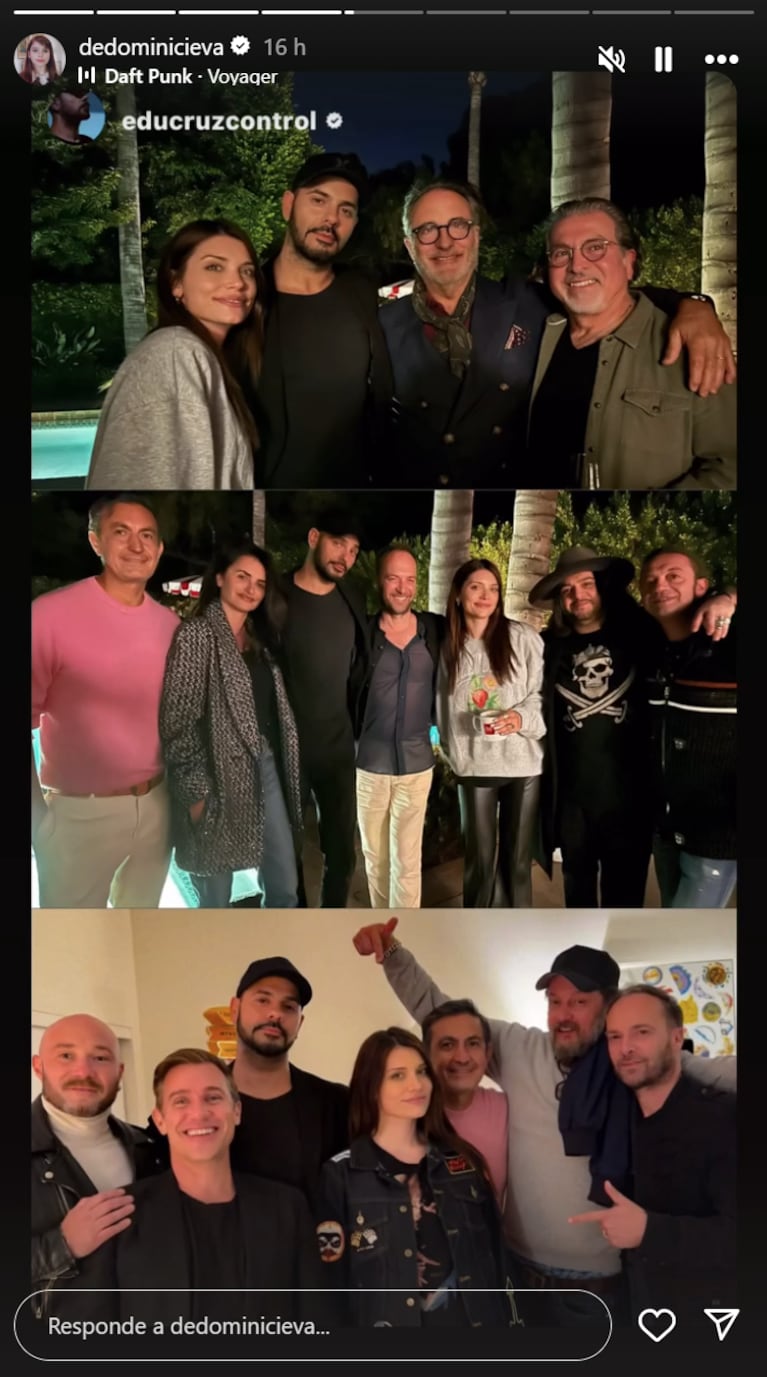 Eva de Dominici celebró sus 30 años. Foto: IG | dedominicieva