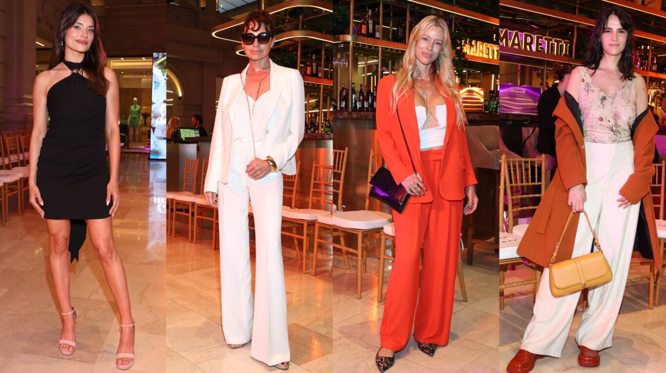 Eva de Dominici, Natalia Lobo, Nicole Neumann y Mica Riera. Fotos: prensa