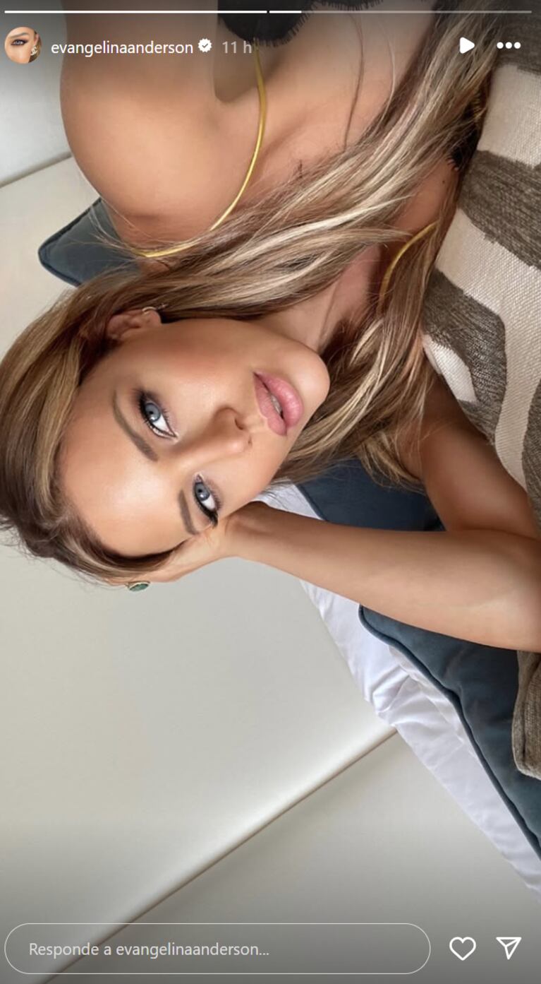 Eva se mostró sexy en Instagram. Foto: IG | evangelinaanderson