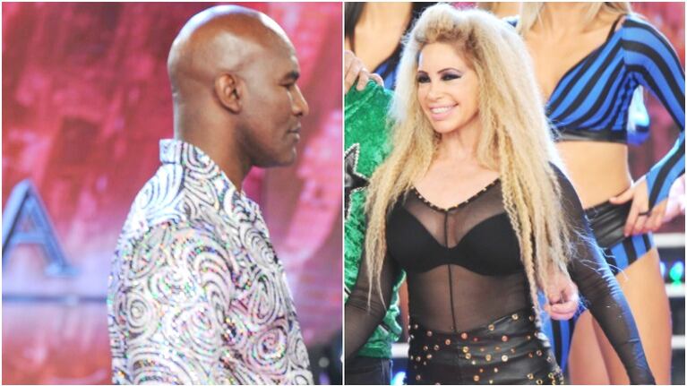Evander Holyfield y la abogada hot irán al duelo telefónico (Fotos: Web)