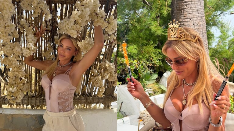 Evangelina Anderson celebró su cumpleaños en Marbella.