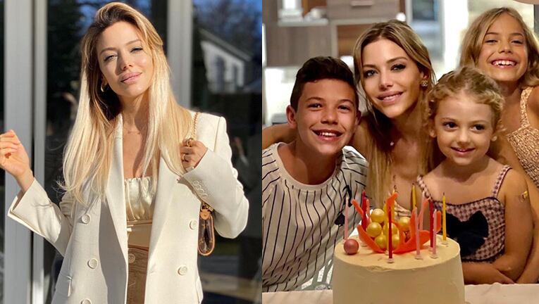 Evangelina Anderson compartió fotos de su festejo de cumple.